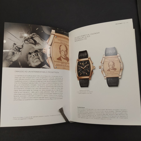 Catalogo di orologi svizzeri IWC 2009/10. Copertina rigida macchiata