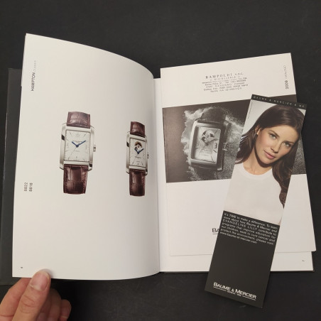 Catalogo di orologi Baume & Mercier, edizione 2009. Buono