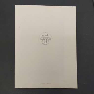 Catalogo di orologi La montre Hermes in tedesco. Segno a penna in copertina