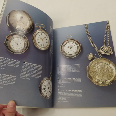 Catalogo d'asta Meeting Art di orologi moderni e d'epoca, 2005. Sbucciature