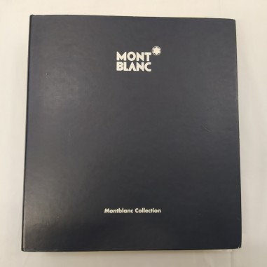 Catalogo accessori Mont Blanc, 2007 in raccoglitore ad anelli. Polvere