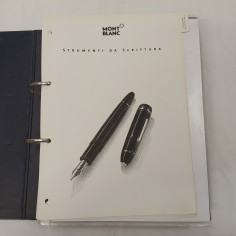 Catalogo accessori Montblanc 2007 in raccoglitore ad anelli. Polvere 2