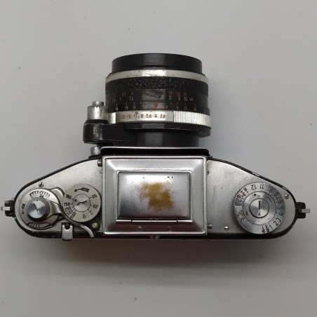 Macchina fotografica Exakta II, obiettivo Flektogon 2,8/35. Non funzionante