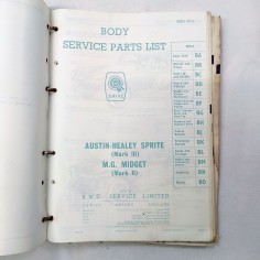 Mechanical service parts list - Parti di ricambio Austin British Motors, 1965 2