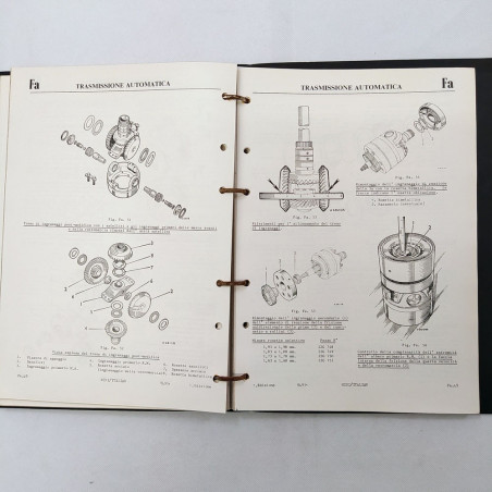 Manuale d'officina British Leyland in raccoglitore ad anelli, 1973. Mediocre