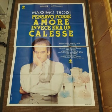 Manifesto originale Pensavo fosse amore invece era un calesse 1991 Forellini ...