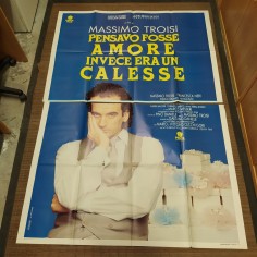 Manifesto originale Pensavo fosse amore invece era un calesse 1991 Forellini ... 2