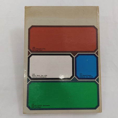 Libro Il tridente Storia della Maserati, Severo Boschi, 3° edizione 1970