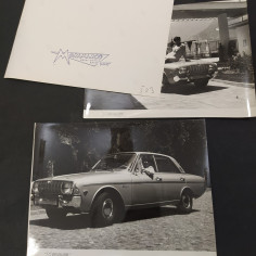 Lotto di 3 fotografie auto Ford Taurus, anni '50. Buono 2