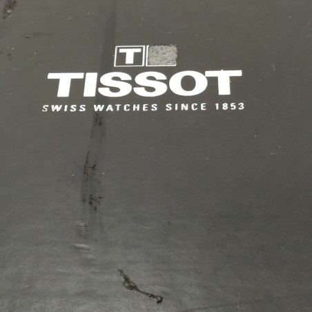 Cofanetto portaorologio Tissot con 15 alloggi colore nero con sbucciature