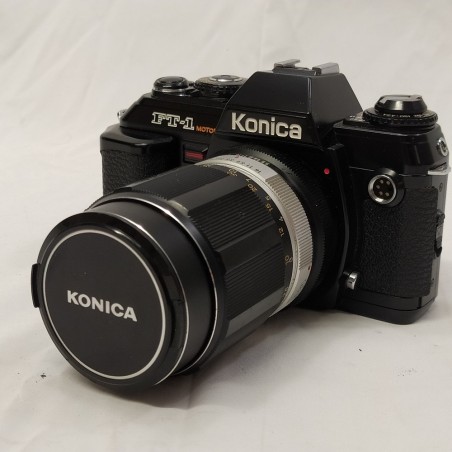 Macchina fotografica Konica FT-1 Motor con ottica Konica Hexagon 1:3.5 f＝135 mm