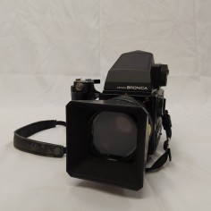 Macchina fotografica Zenza Bronica 6x6 SQ + 80:2,8 pentaprisma, esposimetro 2