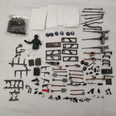 Lotto accessori USA e tedeschi armi World War II Century Toys sc. 1/18 2