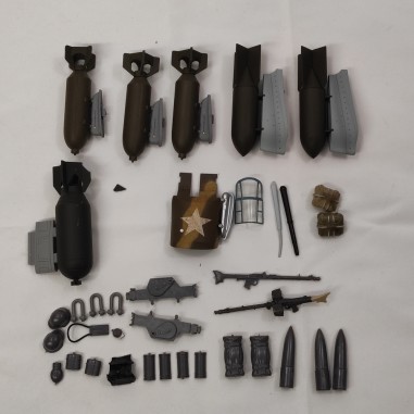 Accessori armi per modelli esercito tedesco WWII Century Toys scala 1/18