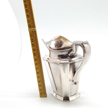 Gorham bricco per latte 3/4 pint stile Liberty silver plated h. 13 cm