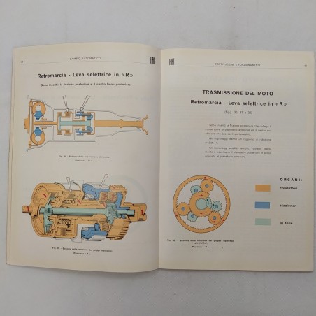 Fiat Cambio Automatico B.W. Mod35 per vettura 2300 1965 puntinature e macchie