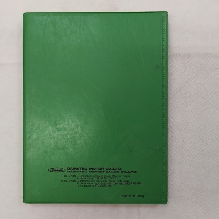Parts Catalog Daihatsu 4x4 Models August 1974 testi in inglese