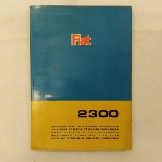 Fiat 2300 Catalogo Parti di Ricambio Carrozzeria, II ed 1967 cinque lingue