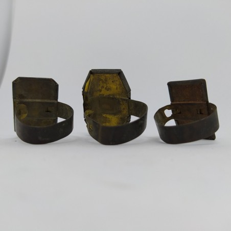 Lotto di 3 bolli auto ACI da collezione anni 1948, 1949, 1950. Ossidazione