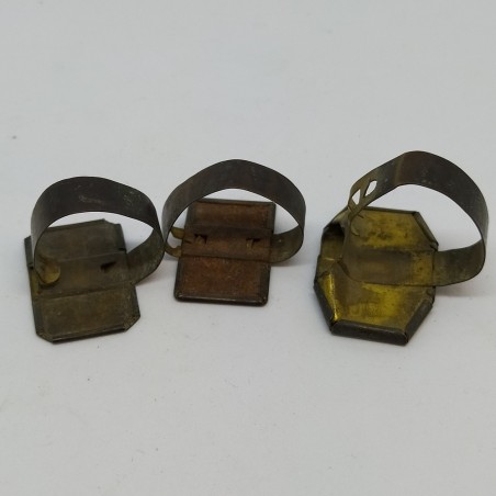 Lotto di 3 bolli auto ACI da collezione anni 1948, 1949, 1950. Ossidazione