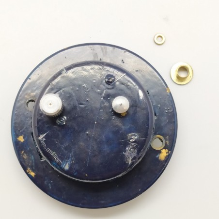 Orologio da cruscotto Metron carica manuale durata 8 giorni riverniciato