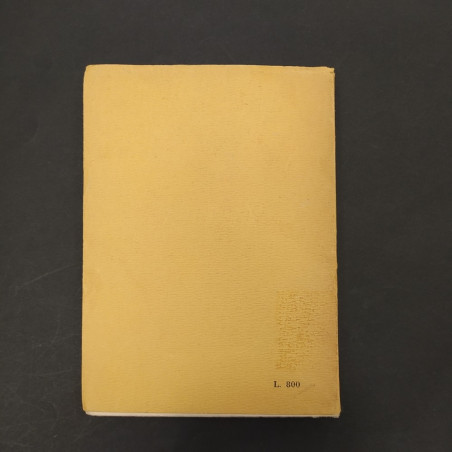 Libro Vanterie adolescenti con dedica di Gadda Conti a Flaiano. Riparato