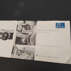 Libretto d'uso della macchina fotografica Canon QL FT in inglese 2