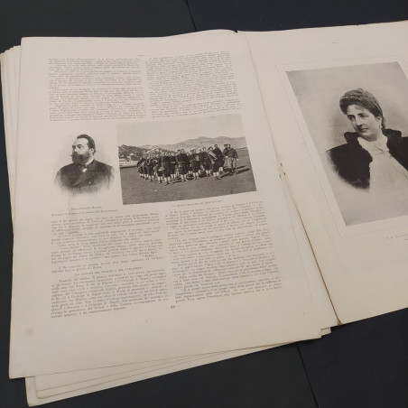 Rivista illustrata num. speciale per le nozze del Principe ereditario, 1896