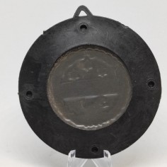 Fregio d'epoca di motociclette Benelli smaltato, gancio di affissione, ossidato 2