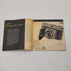 Catalogo Kodak Retina in tedesco 1954. Ingiallimenti e sbiaditure in copertina 2