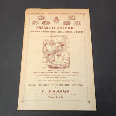 Catalogo di articoli antiinfortunistica stabilimenti chimici e automobilistici