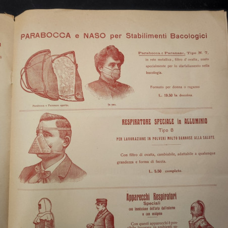 Catalogo di articoli antiinfortunistica stabilimenti chimici e automobilistici