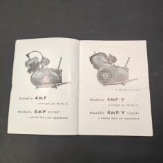 Catalogo e libretto uso e manutenzione ciclomotore Malaguti, 1969. Macchie 2