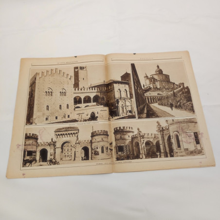 Fascicolo Le città meravigliose Bologna, primi '900. Aloni