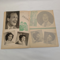 Rivista FLASH Mosca al naso in Passo doppio, anni 40/50, foto di attori. Macchie 2