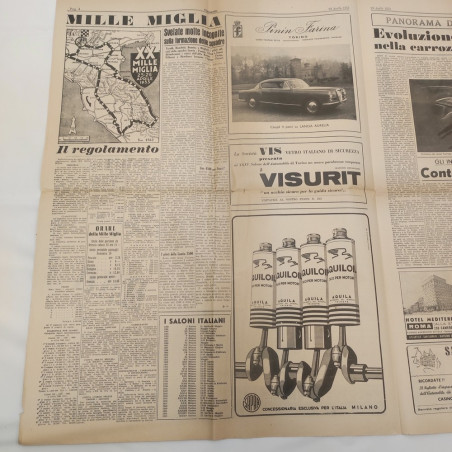 Settimanale L'automobile, ed. speciale per il salone dell'auto 1953. Buono