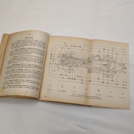 Libretto uso e manutenzione auto Fiat 626 NL e derivati 1946. Macchie