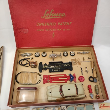 Macchina giocattolo Schuco Ingenico patent elektro 5311/56 MK de Luxe inusato