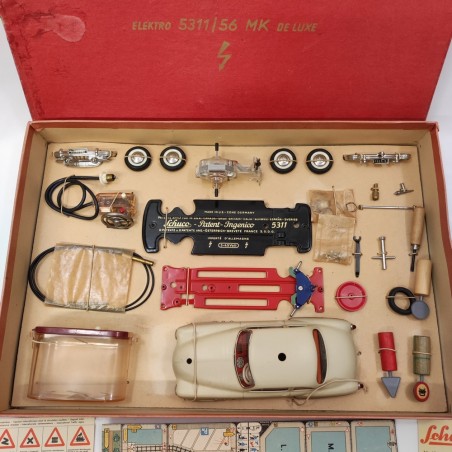 Macchina giocattolo Schuco Ingenico patent elektro 5311/56 MK de Luxe inusato