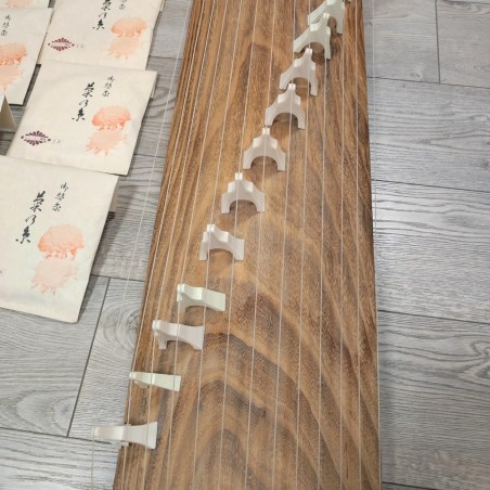 Strumento musicale arpa giapponese Koto con corde di ricambio