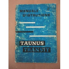 TAUNUS TRANSIT MANUALE ISTRUZIONE MOD. TT 830 1000 1250 FEBBRAIO 1964 - MEDIOCRE