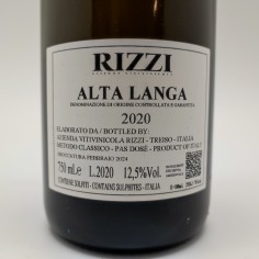 Alta Langa Rizzi 2020 Pa Dosè 75 cl 12,5% 2