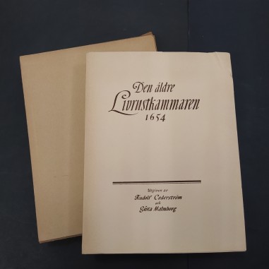 Libro Den altre Livrustkammaren 1654 Rudolf Cederström, Gösta Malmborg 1930