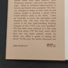 Libro The British duelling pistols John A. Atkinson 1978 2