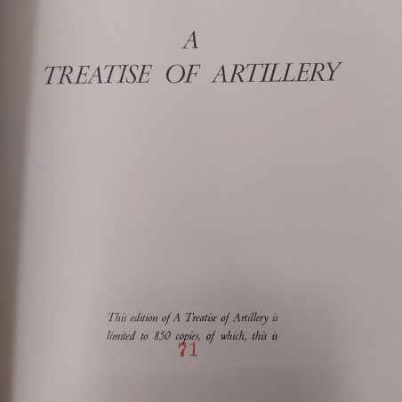 Libro The treatise of artillery John Muller 1965