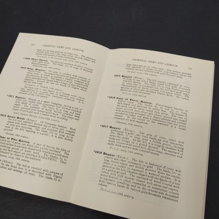Libro Wallace Collection Catalogue – Oriental arms and armour  Guy Francis Lakin