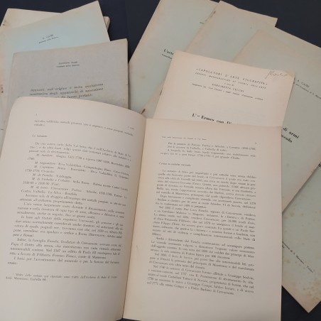 Libro Lotto di 8 opuscoli Estratto da armi antiche e altri Agostino Gaibi