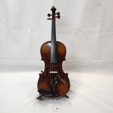 Violino tedesco con etichetta interna Maggini Deutidje Urbelt 1886