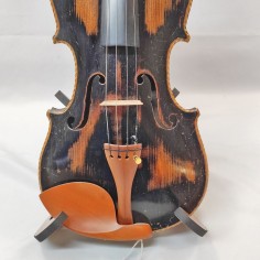 Violino antico 4/4 tedesco testa di leone costruzione tradizionale di Mittenwald 2