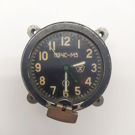 Orologio da carro armato russo sovietico anni 80 mod. 119 ChS-M3